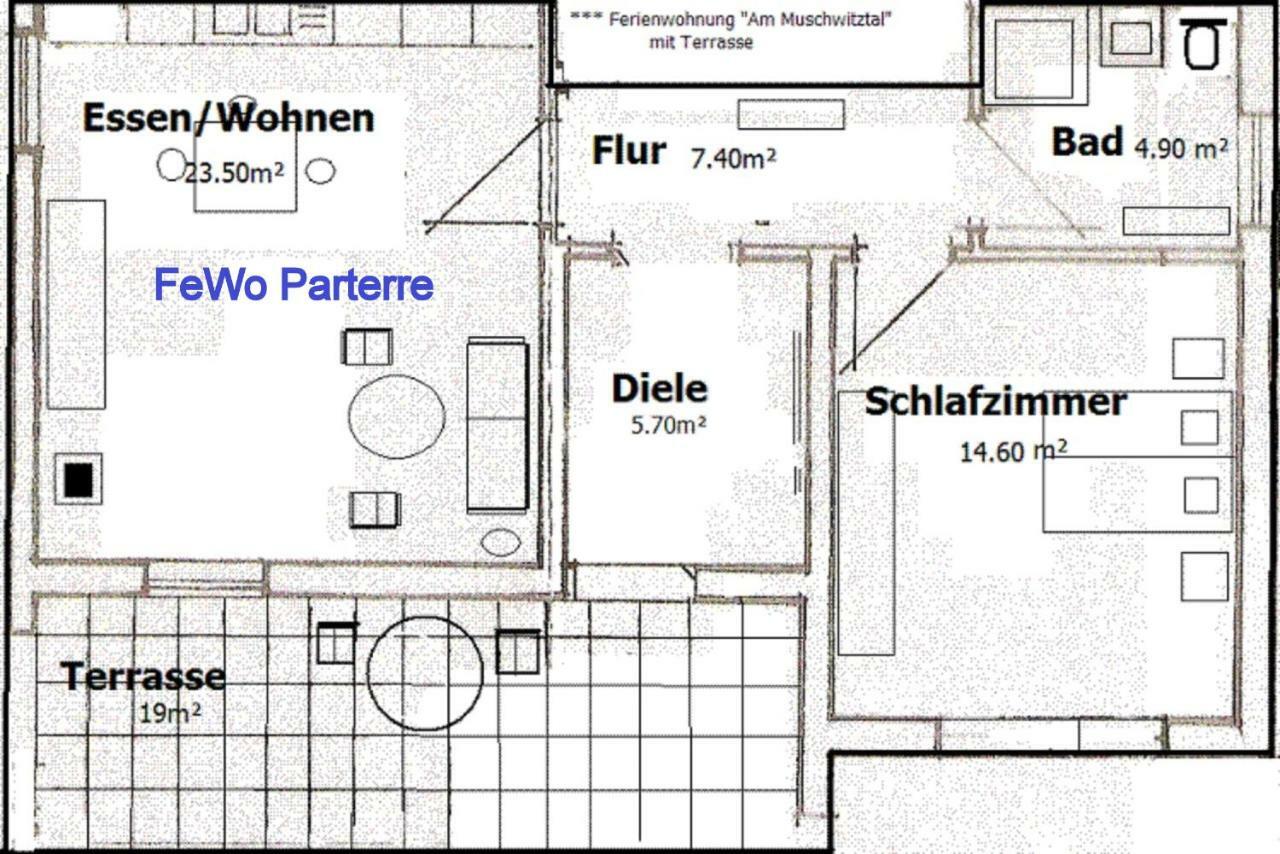 Ferienwohnung "Am Muschwitztal" Bad Steben / Carlsgrun Luaran gambar